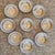 Late 20th Century Mid-Century Modern Sascha Brastoff Roman Coin Fine China Set 26 Pieces Plates + Bowls + Serving Luxury For Sale - Image 12 of 12
