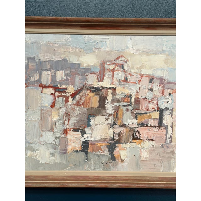 Gösta Calmayer, Composition, 1961, Oil on Panel, Framed For Sale - Image 4 of 16