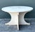 Mid-Century Modern Vintage Boho Travertine Center Hall Table For Sale - Image 3 of 11