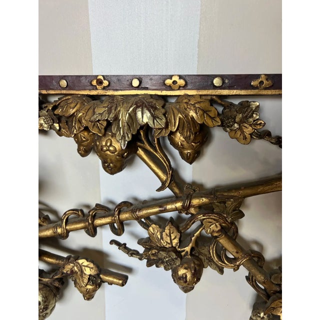 Glass 19th Century Chinese Altar and Door Surround- Could Be Used as a Mirror Frame For Sale - Image 7 of 7