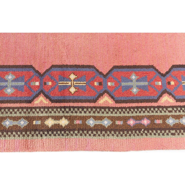 Mid-Century Modern 1950's Swedish Pile Rug Doris Leslie Blau For Sale - Image 3 of 9