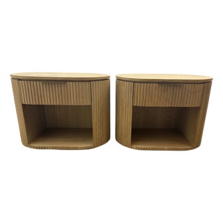 Rh Byron Open Nightstands — Set of Two (32”) For Sale