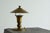 Art Deco Accent Table Lamp in Patinated Brass, 1940s For Sale - Image 11 of 12