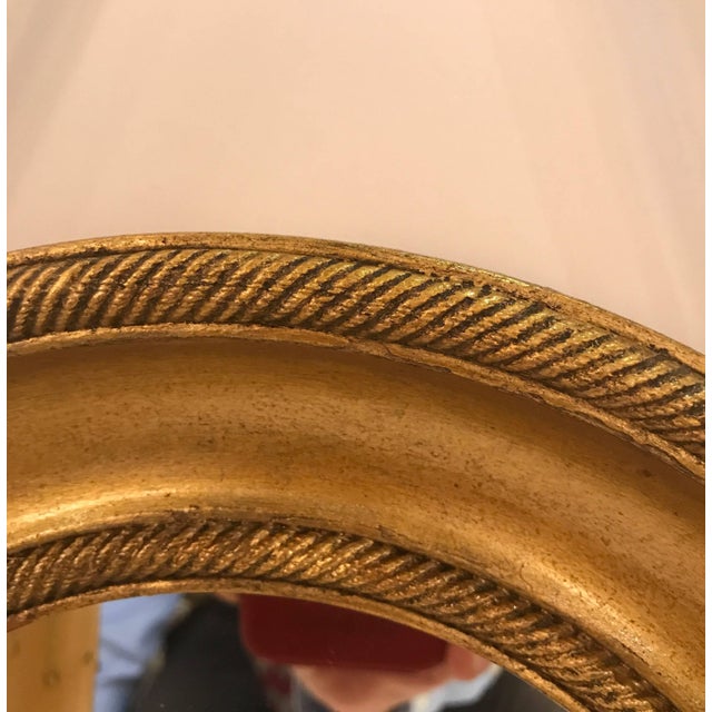 Pair of Mirrored and Giltwood Two Light Bullseye Sconces NYC, circa 1910 For Sale - Image 14 of 14