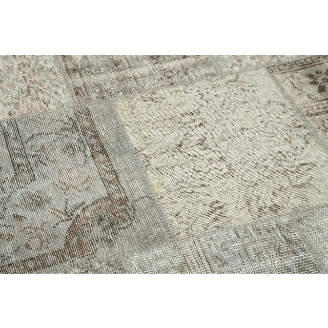 Vintage Handmade Round Rug For Sale - Image 4 of 6