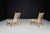 Mid-Century Scandinavian Lounge Chairs in Beech with New Canvas Straps by Børge Mogensen, 1960s, Set of 2 For Sale - Image 6 of 12