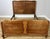 Vintage French Louis XVI Oak Double Bed Frame with Carved Headboard For Sale - Image 11 of 11
