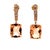 2010s Natural Morganite Diamond Earrings 14k Gold 9.93 TCW Certified For Sale - Image 5 of 18