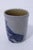 1980s 1980s Blue Stoneware Cup W. Bird Design For Sale - Image 5 of 14