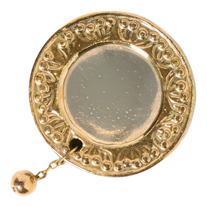 Francois Lembo Ceramic Gold Miroir De Poche