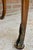 Brown 1930s French Louis XV Style Walnut Writing Table With Three Drawers For Sale - Image 8 of 10