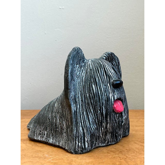 Vintage Original Studio Pottery Dog For Sale - Image 9 of 12