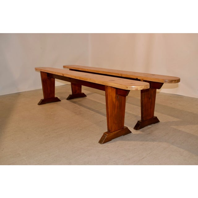 Pair of 19th C French Benches For Sale - Image 11 of 13