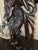 Mid 20th Century Art Deco Balinese Modernist Macassar Ebony Sarasvati Swan Rider Sculpture For Sale - Image 9 of 18