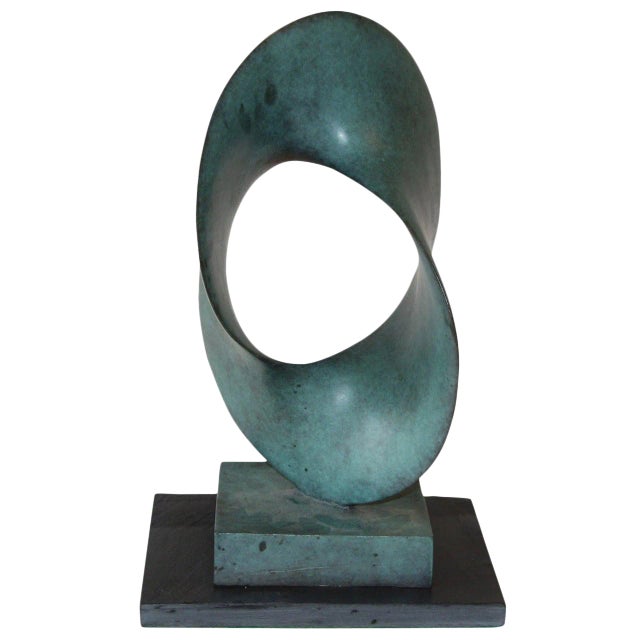 Fred Schumm Bronze Noted Nj Artist Signed, Dated 1989 For Sale