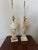Ivory Vintage Marble Table Lamps a Pair For Sale - Image 8 of 12