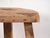 Antique Asian Stool in Elm, 1900s For Sale - Image 6 of 8