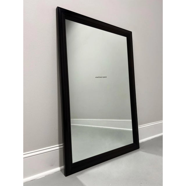 Michael Taylor for Henredon Mahogany Asian Inspired Ebonized Wall Mirror For Sale In Charlotte - Image 6 of 9