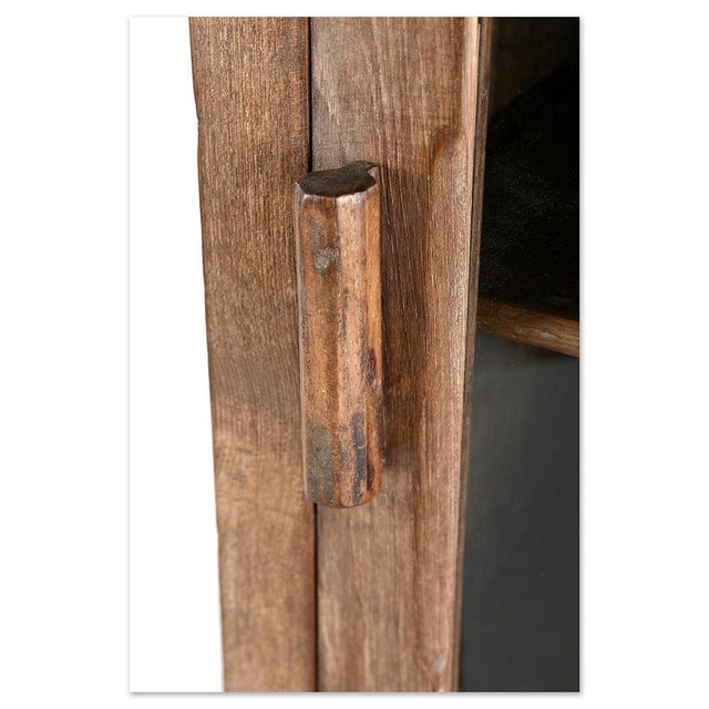 Wooden Mounted or Freestanding Display Case For Sale - Image 5 of 7