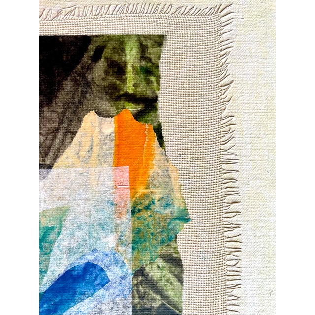 Maria Donata Papadia, Cluster Lily, Mixed Media Paper Collage For Sale - Image 9 of 13