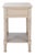 Tate 1 Drawer Accent Table in Greige For Sale - Image 10 of 11