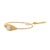 Brass Cleopatra Gold & Pearl Tassel Cuff Bracelet For Sale - Image 8 of 9