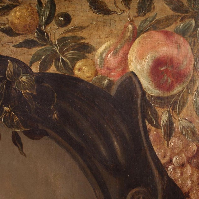 Flemish Artist, Madonna and Child, 1670, Oil on Panel For Sale - Image 8 of 17