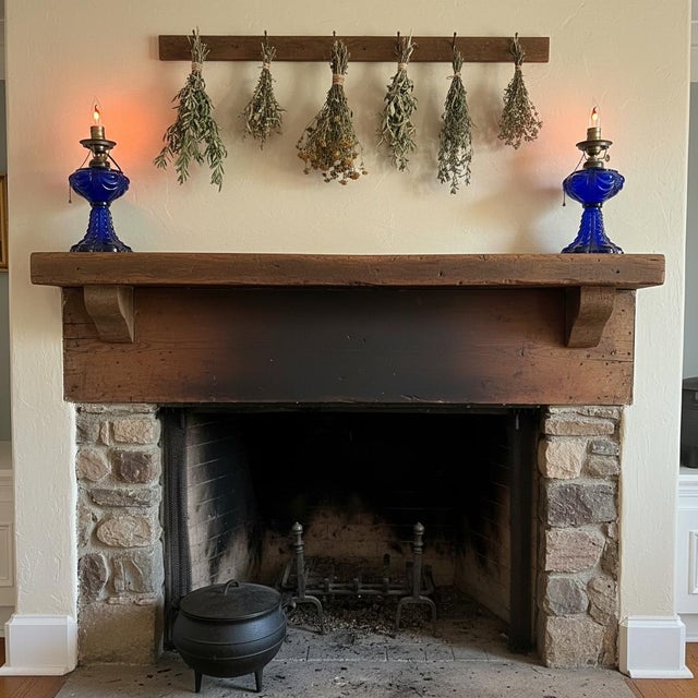 Late 19th Century Pair Cobalt Blue Coolidge Drape Oil Lamps-Converted Electric-Victorian Table For Sale - Image 6 of 10