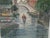 Italian Bela Sziklay Canals of Venice Gondola Italy Framed Signed Color Etching Print #2 For Sale - Image 3 of 9