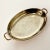 We are pleased to offer this French Style Oval AuGratin Copper Sauté Pan. It features two brass handles and has some age...