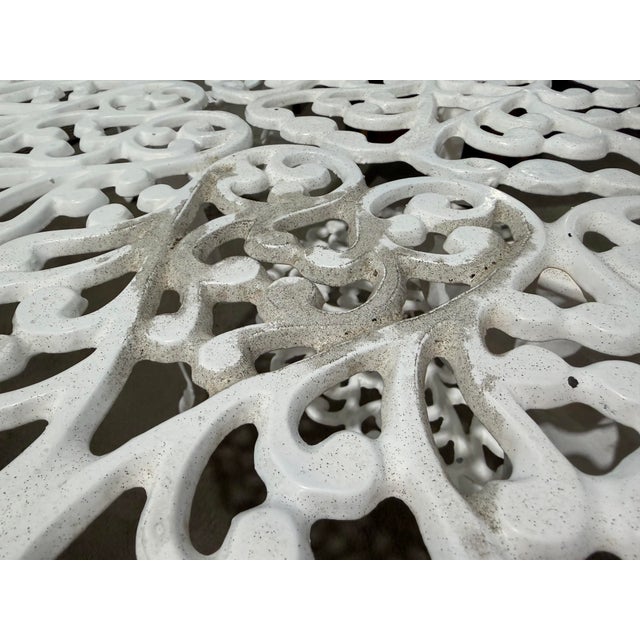 White Late 20th Century Rustica House Mexican Colonial Patio Table Set For Sale - Image 8 of 9