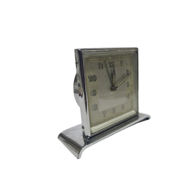 Vintage Polish Clock from Toruń Clock Factory, 1950s For Sale - Image 4 of 17