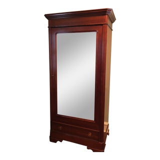 Grange Louis Philippe Mahogany Armoire For Sale