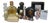 Vintage Lot of 12 Perfume Bottles Decanters Atomizers For Sale