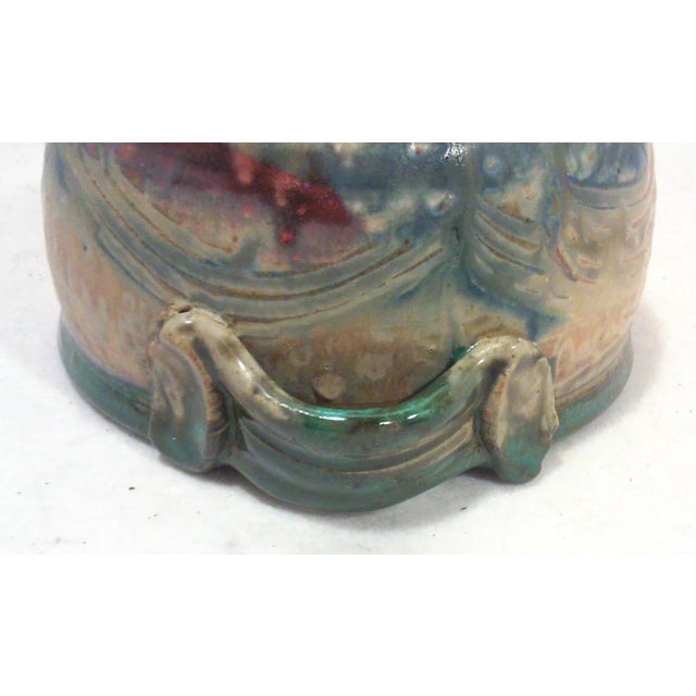 Ceramic Hand Thrown Ceramic Decorative Bowl For Sale - Image 7 of 9