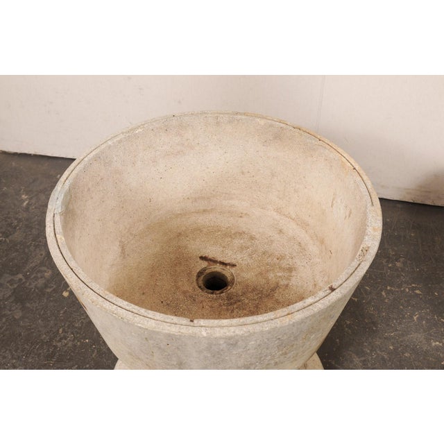 Mid 20th Century Pair of Large Pedestal Garden Planters For Sale In Atlanta - Image 6 of 13