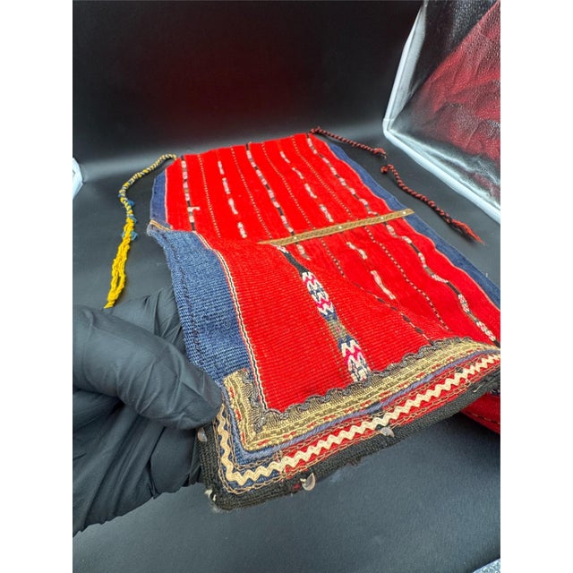 Beautiful vintage Balkan apron or Prestika. Traditional components of Bulgarian National costumes and are handwoven from...