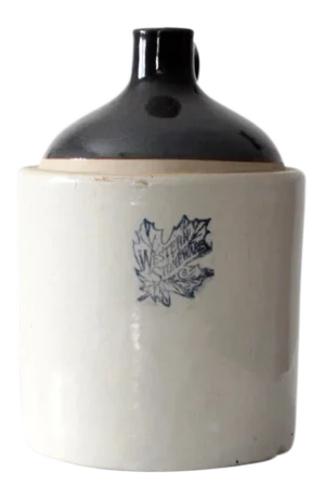 Antique Western Stoneware Crock Jug