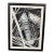 Framed Black & White Architectural Print For Sale