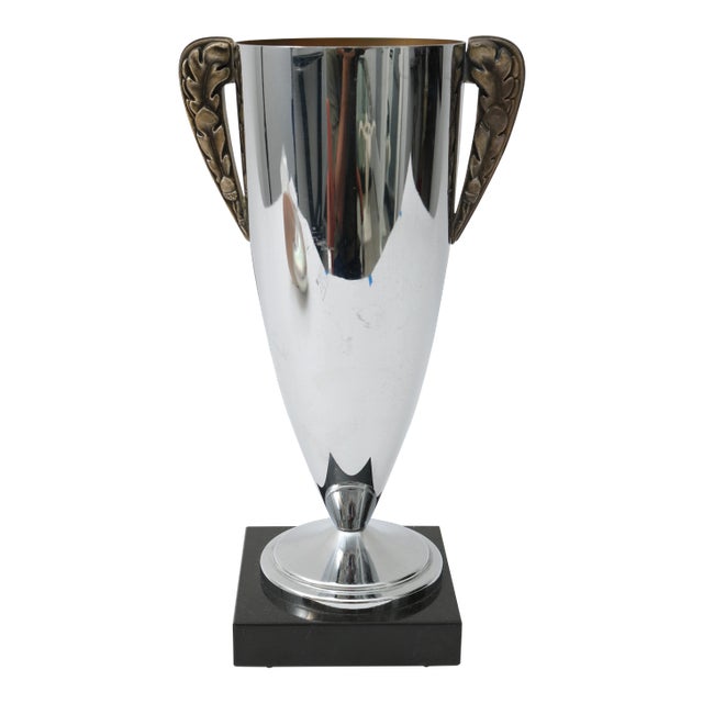 American Art Deco 1930s "Trophy" Vase For Sale