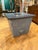 A substantial French lead and zinc garden planter or architectural jardinière, likely dating to circa 1920 or earlier,...