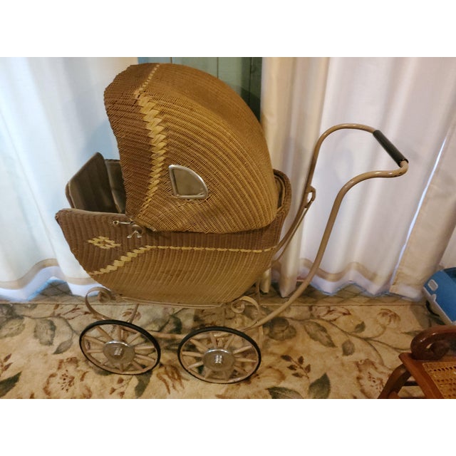 Antique 1920 Wick Baby Buggy Chairish