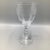 Transparent Morgantown "Eton" Water Goblets Cut Ball Stem, With Cross Hatch Band -Set of 5 Crystal Glasses For Sale - Image 8 of 13