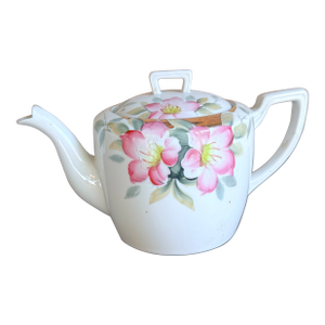 Antique, Early 20th Century Noritake Japan Azalea Porcelain Teapot With Lid