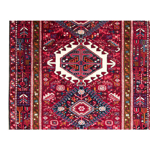 Early 20th Century Persian Heriz Runner For Sale - Image 11 of 16