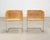 Harvey Probber Set of Nine Harvey Probber D43 Rattan Wicker Cantilever Chairs For Sale - Image 4 of 18