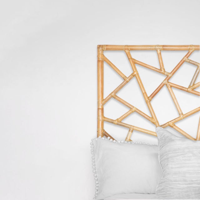 A timeless design, this classically styled bed features a Rattan headboard with a Maple Bed Frame. The Rattan headboard is...
