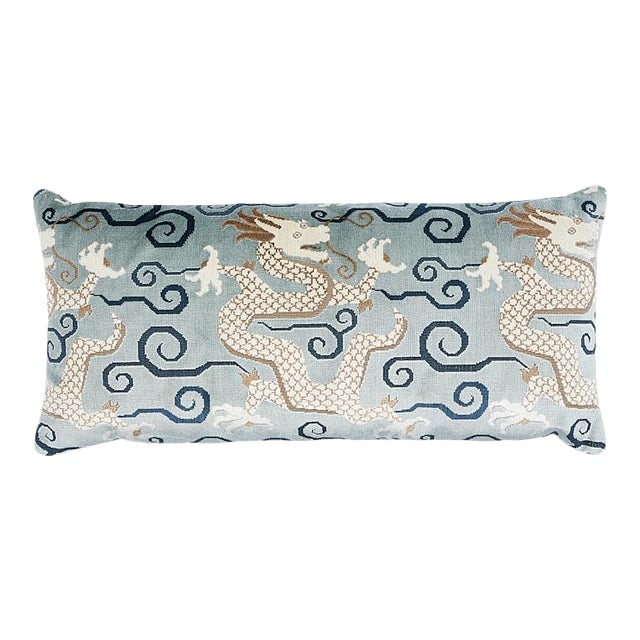 Schumacher Bixi Velvet Pillow For Sale