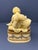 Late 20th Century Neoclassical Style Lidded Resin Trinket Box With Cherub For Sale - Image 4 of 9