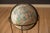 1970s Mid Century 1970s Rotating Replogle 16" World Globe With Brass Floor Stand For Sale - Image 5 of 10